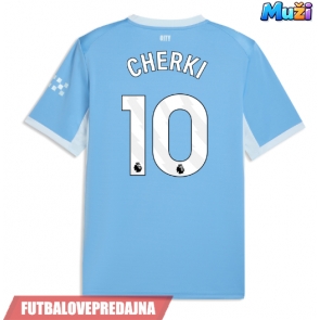 Lacne Muži Futbalové dres Manchester City Rayan Cherki #10 2026-27 Krátky Rukáv - Domáci